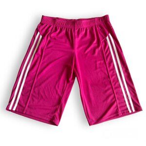 C9 by Champion Bright Pink UNISEX MEDIUM Long Athletic Shorts NWOT